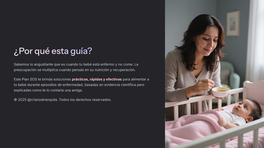 🤒 Plan SOS: Alimentación para Bebés Enfermos